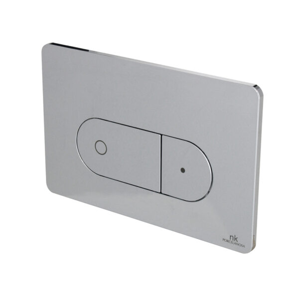 PLAQUE RESER ENC SMART LINE OVAL CHR <br>REF 100104502