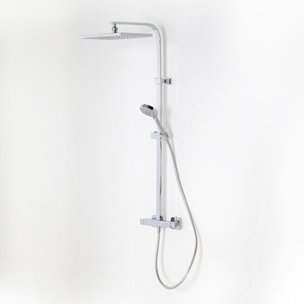 COLONNE DE DOUCHE+MIT TEC SQUARE CHR<br> 100220151