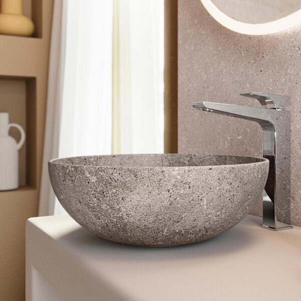 LAVABO A POSER 40 SLENDER DEEP CONCRETE <br>100283409 – Image 2