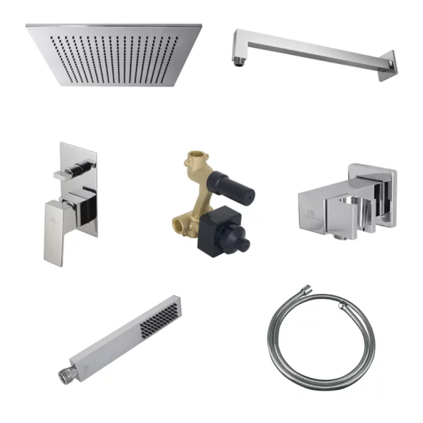 PACK DOUCHE ENC AVEC INV SQUARE CHR <br>100351389 – Image 2